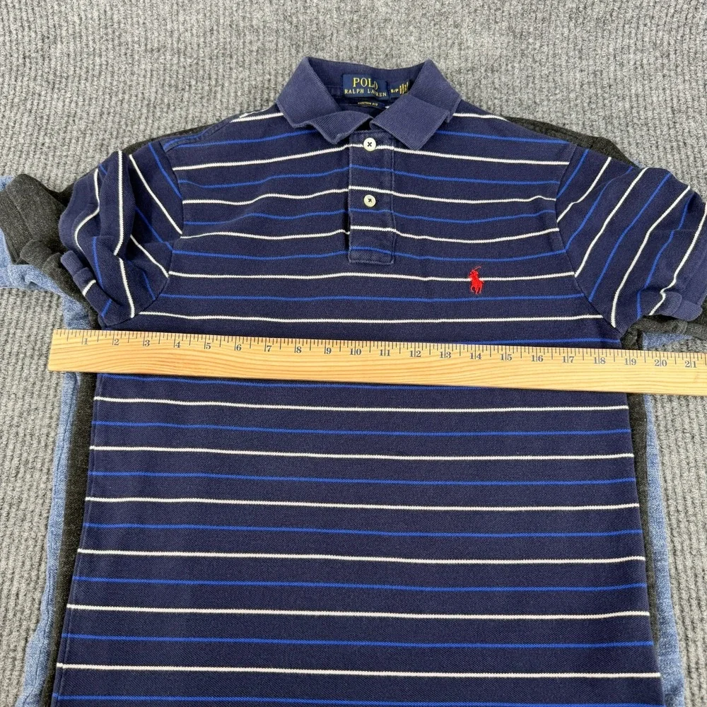 Polo Ralph Lauren Men's Polo Shirt Bundle Size Small Lot of 3 Custom/Classic Fit